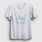 Presmono Logo V2 K-Pop Mamamoo Beyaz Unisex T-shirt