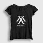 Presmono Logo V2 K-Pop Monsta Kadın X T-shirt