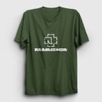 Presmono Logo V2 Rammstein Haki Unisex T-Shirt