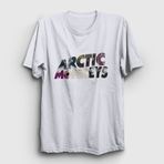 Presmono Mask Arctic Monkeys Beyaz Unisex T-shirt