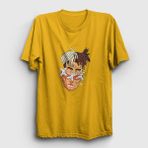 Presmono Melting Xxxtentacion Sarı Unisex T-Shirt