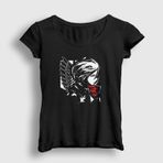 Presmono Mikasa Anime Attack On Titan Kadın T-shirt