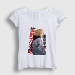 Presmono Mikey Anime Tokyo Revengers Kadın T-shirt