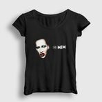 Presmono Mm Marilyn Manson Kadın T-shirt