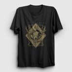 Presmono Moose In Flames Kadın T-shirt