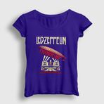 Presmono Mothership Led Zeppelin Kadın T-shirt