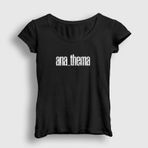 Presmono New Anathema Haki Kadın T-shirt