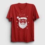 Presmono Noel Baba Santa Claus Yılbaşı Kırmızı Unisex T-shirt