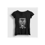 Presmono Owl Deftones Kadın T-shirt