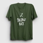 Presmono People Suck Xxxtentacion Haki Unisex T-Shirt