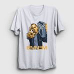 Presmono Radio Eminem Beyaz Unisex T-Shirt