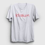 Presmono Red Cccp Sovyetler Birliği Beyaz Unisex T-shirt