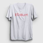 Presmono Redrum Film the Shining Beyaz Unisex T-Shirt