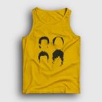 Presmono Sarı Heads Seinfeld Kadın T-Shirt