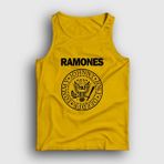 Presmono Sarı Logo Ramones Erkek Atlet