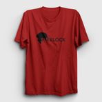Presmono Series Sherlock Holmes Sarı Unisex T-Shirt