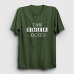 Presmono Sherlocked Sherlock Holmes Haki Unisex T-Shirt