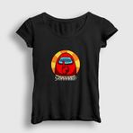Presmono Shhh Among Us Kadın T-shirt