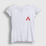 Presmono Side Logo Apex Legends Kadın T-shirt