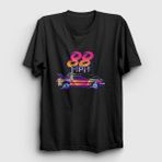 Presmono Siyah 88 Mph Film Geleceğe Dönüş Back To The Future Unisex T-shirt