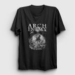 Presmono Siyah Apocalypse Arch Enemy Kadın T-Shirt