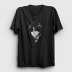 Presmono Siyah Chrollo Lucilfer V5 Anime Hunter X Hunter Unisex T-Shirt