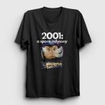Presmono Siyah Cover 2001 Film A Space Odyssey Unisex T-Shirt