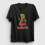 Presmono Siyah Eddie Iron Maiden Unisex T-Shirt