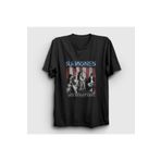 Presmono Siyah Go Ramones Unisex T-Shirt