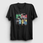 Presmono Siyah Humanz Gorillaz Unisex T-Shirt