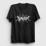 Presmono Siyah Logo Metal Behexen T-Shirt - 4XL