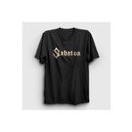 Presmono Siyah Logo Sabaton Unisex T-Shirt