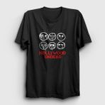 Presmono Siyah Masks V3 Hollywood Undead Erkek T-Shirt