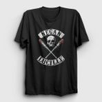 Presmono Siyah Negan V3 The Walking Dead Unisex T-Shirt