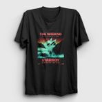 Presmono Siyah Tour Starboy The Weeknd Erkek T-Shirt