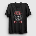 Presmono Skull Guns N' Roses Slash Kadın T-shirt