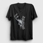 Presmono Skull Korpiklaani Kadın T-shirt