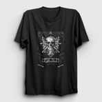 Presmono Skull Mastodon Kadın T-shirt