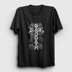 Presmono Skulls Black Sabbath Kadın T-shirt