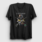 Presmono Soldier V2 Iron Maiden Siyah Unisex T-shirt