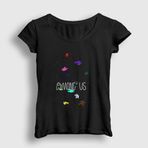 Presmono Space Among Us Kadın T-shirt