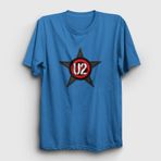 Presmono Star U2 Siyah Unisex T-Shirt