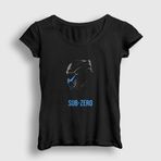 Presmono Sub Zero Mortal Kombat Kadın T-shirt