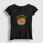 Presmono Swan Led Zeppelin Kadın T-shirt