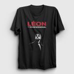 Presmono The Professional Film Leon Siyah Unisex T-shirt