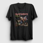 Presmono Trooper Iron Maiden Siyah Unisex T-Shirt