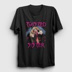 Presmono Twisted Sister Siyah Unisex T-shirt