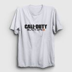 Presmono Unisex Beyaz Black Ops Call Of Duty T-Shirt - 3XL
