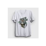 Presmono Unisex Beyaz Final Cut Oyun Disco Elysium T-Shirt tt