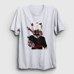 Presmono Unisex Beyaz Hand Anime Tokyo Ghoul T-Shirt - 4XL
